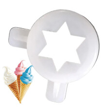 Moldable Hexagram Star Mouth Replacement Part For Ice Maker Food-Grade Modelable Mouth Cap