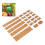 Set de carretes de madera con forma de cordero con caja 14