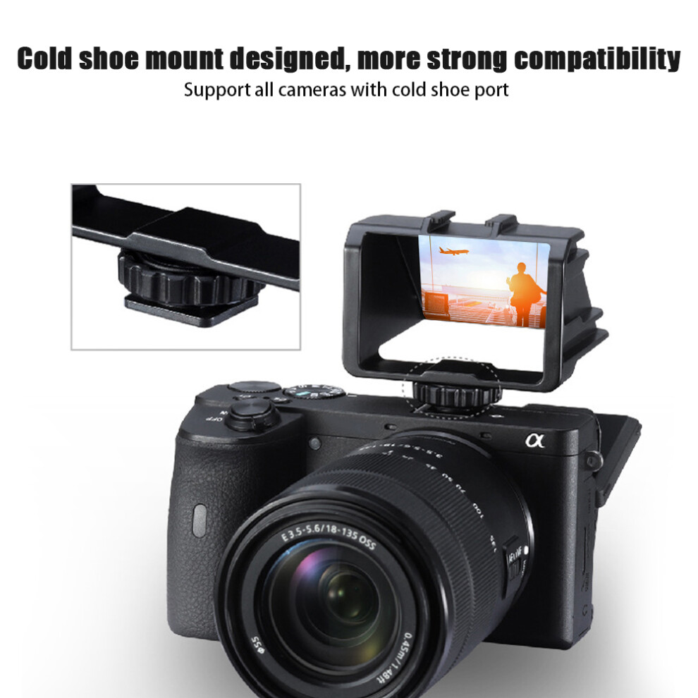 Abs Portable Selfie Flip Screen Bracket For Mirrorless Cameras 45X62x72mm 7601333960288