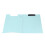 Porte-documents debout A4 en PP bleu 1