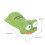 Supporto per il polso Frog PU - Cuscino ergonomico per tappetino del mouse 2