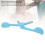 Armtrainer ABS Baumwolle tragbar blau Toner 4