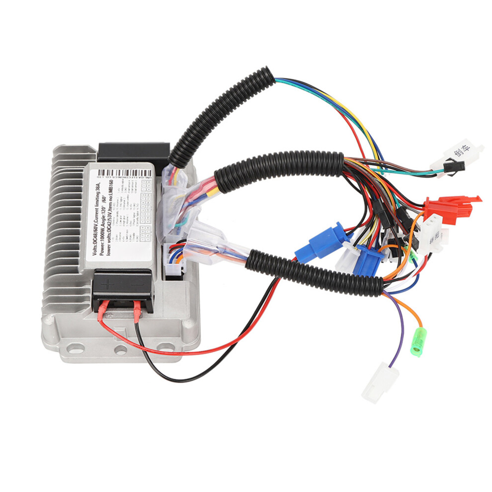 1000W Brushless Ebike Controller 36V-48V Aluminum Shell 3 Mode 4661333962425