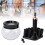 Make-up-Pinselreiniger-Trockner 2xAAA 8-Größe Schwarz 4