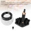 Make-up-Pinselreiniger-Trockner 2xAAA 8-Größe Schwarz 5