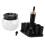 Make-up-Pinselreiniger-Trockner 2xAAA 8-Größe Schwarz 1