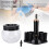Make-up-Pinselreiniger-Trockner 2xAAA 8-Größe Schwarz 6