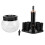Make-up-Pinselreiniger-Trockner 2xAAA 8-Größe Schwarz 15