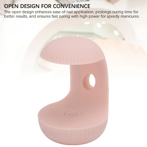 Lámpara UV mini de 5W para uñas de gel, tamaño mini, ABS 2