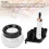 Sèche-pinceaux de maquillage en silicone blanc 8 tailles 3