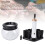 Sèche-pinceaux de maquillage en silicone blanc 8 tailles 7