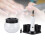 Sèche-pinceaux de maquillage en silicone blanc 8 tailles 13