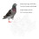 50PCS Plastic Fake Pigeon Eggs Hatching Induced Simulation Lifelike 4