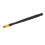 Gancho de ganchillo para bordado (plástico) mango negro 12