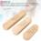 Ensemble de 3 pièces de clapper de tailleur – bois naturel 30,5 x 4,5 cm 7