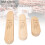 Ensemble de 3 pièces de clapper de tailleur – bois naturel 30,5 x 4,5 cm 8