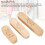 Ensemble de 3 pièces de clapper de tailleur – bois naturel 30,5 x 4,5 cm 5