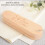 Ensemble de 3 pièces de clapper de tailleur – bois naturel 30,5 x 4,5 cm 9