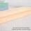 Ensemble de 3 pièces de clapper de tailleur – bois naturel 30,5 x 4,5 cm 13