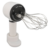 Mixeur à main rechargeable USB à double tête en acier inoxydable sans fil fouet électrique