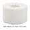 Soporte para tapas de silicona 34x7cm blanco enrollable 2