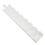 Soporte para tapas de silicona 34x7cm blanco enrollable 1