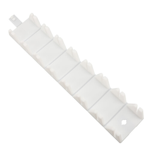 Soporte para tapas de silicona 34x7cm blanco enrollable
