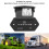 Horómetro mecánico DC10-80V impermeable ABS 4