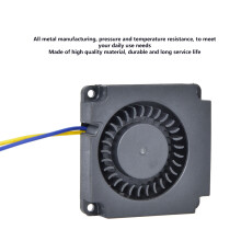 Premium 40x40x10mm Metal Fan for 3D Printers ENDER3/Pro - 2Pcs