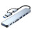 USB-C tragbare externe Festplatte 2 TB schlankes Design Silber 13