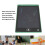Large LCD Writing Tablet - ABS, 120mAh Battery, 10.5-inch 4