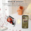 Portable Bluetooth CD Player with Remote, 32GB USB, LED Screen 9