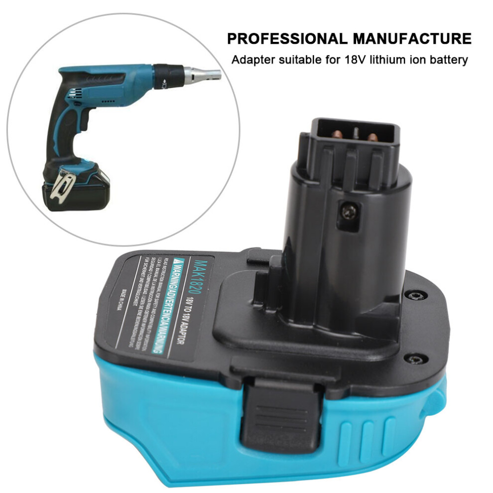 Abs Lithium Battery Adapter For 18V Lxt Power Tools, Lightweight 4681333980106