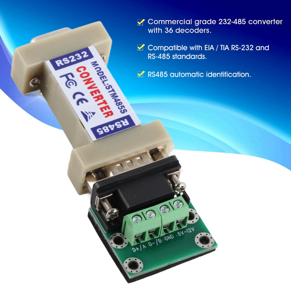 Reliable Rs232 To Rs485 Adapter For Seamless Half Duplex Communication 7691333980782