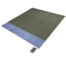 All-in-One Beach Blanket & Tent Tarp - Compact Picnic Ground Mat