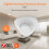 TY 89x86x58mm Bianco Zigbee Radar-PIR Sensore 2xAA 11