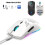 BT5.3+2.4G+USB-C 650 mAh 13x6,7x3,8 cm Nero/Bianco 10