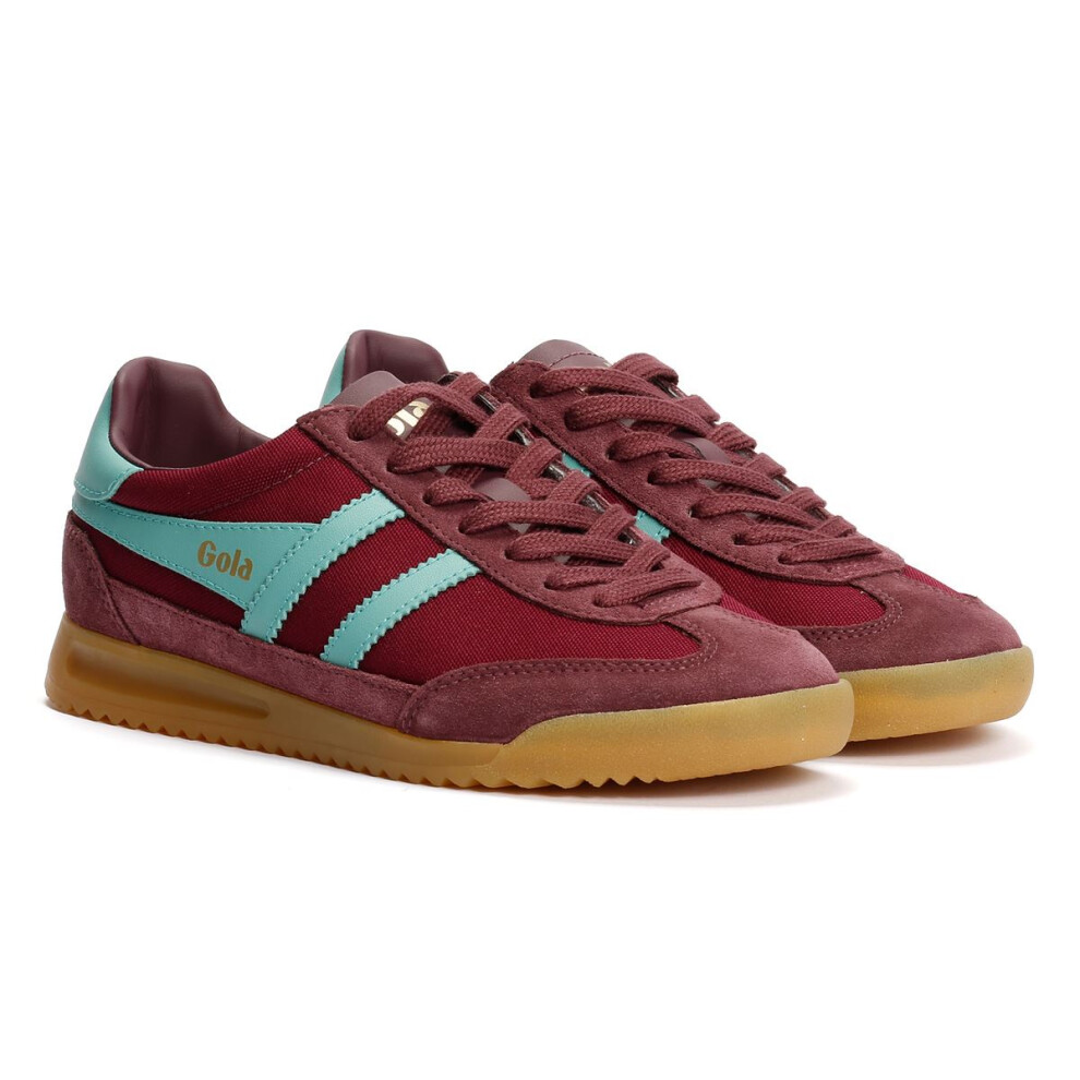 Gola (Red, 7 (Adults')) Tornado Women's Wine/Sea Mist Trainers