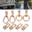 L-Track Steckverbinder mit O-Ring, Kohlenstoffstahl 16