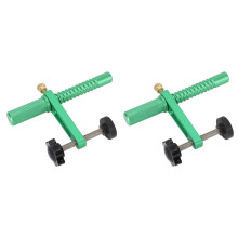 2 piezas de abrazadera de banco para carpintería, de aleación de aluminio de 20 mm, para proyectos de manualidades