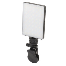 Tragbares Handy-Klapplicht LED Hochleistungs-Wiederaufladbar Clip Fill Light für Videoanrufe mit Vorder- und Rückclip für Handy, Tablet, La