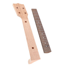 Ukulele Neck with Rosewood Fingerboard for 21in & 23in Okoume Wood