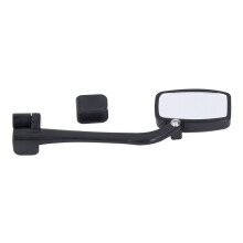 Miroir de recul pour vélo ABS HD anti-buée grand-angle