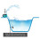 Quiet 200W Solar DC Pump 25m Lift 35LPM Self Priming Vortex 24V 8A 7