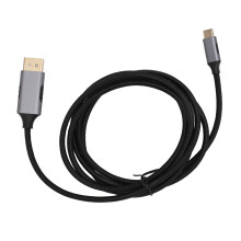 USB Type-C auf DisplayPort 1.4 Kabel Professionell 8K 60Hz 10Gbps Aluminium Gehäuse Type C auf DisplayPort 1.4 Kabel für Laptop und Smartph