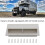 Cache d'évacuation pour hotte de cuisine de camping-car, 294x134 mm, blanc 9