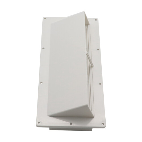 Cache d'évacuation pour hotte de cuisine de camping-car, 294x134 mm, blanc 1