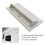Cache d'évacuation pour hotte de cuisine de camping-car, 294x134 mm, blanc 5