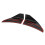Frontstoßstange Eck-Winglet Paar ABS Lip-Splitter 16