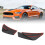 Frontstoßstange Eck-Winglet Paar ABS Lip-Splitter 15